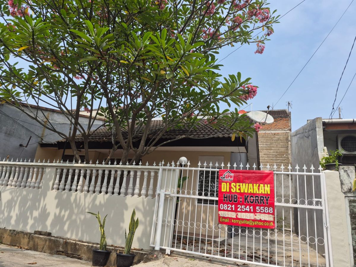 Disewakan Rumah di Pondok Pekayon Indah Bekasi Selatan AG2042